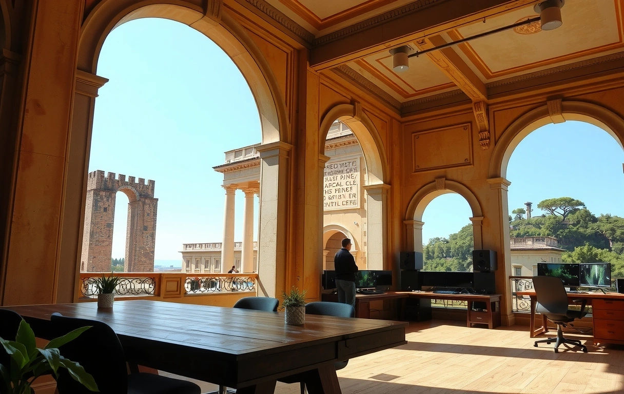 Field Corner Studios interior